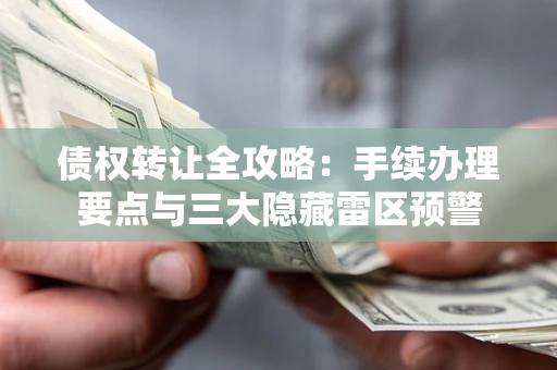 武汉债权转让全攻略：手续办理要点与三大隐藏雷区预警